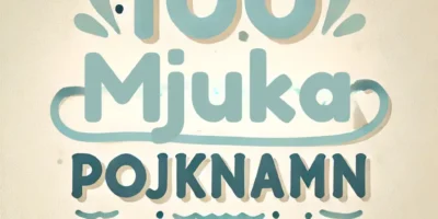 100 mjuka pojknamn