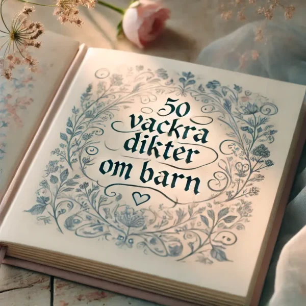 50 Vackra Dikter om Barn